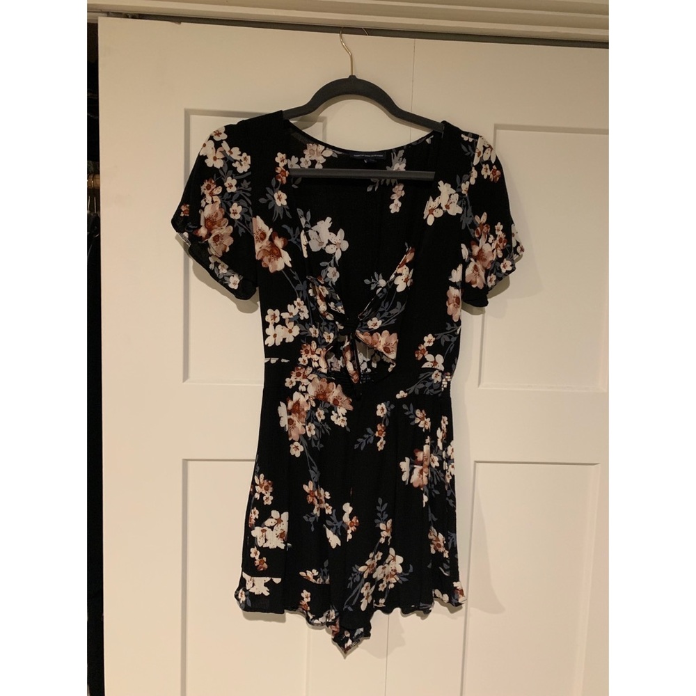 American eagle floral romper